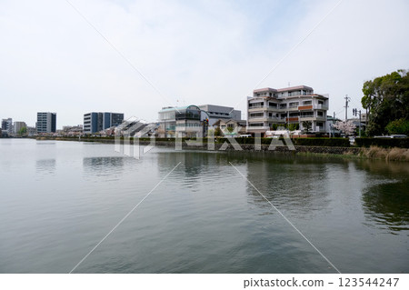 Aichi Prefecture, Nagoya City, Naka Ward, Nagoya Castle North Moat 13, April 2024 123544247