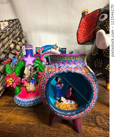 Los Angeles Christmas Market Mexico Christmas Ornaments 123544270