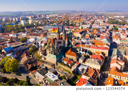 Gothic Archdeacon Church in Czech town of Kolin Gothic Archdeacon Church in Czech town of Kolin 123544374