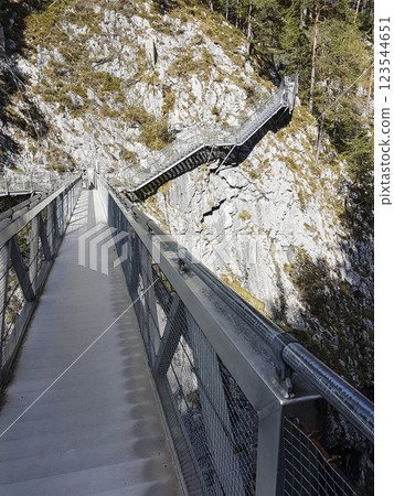 Leutascher Geisterklamm canyon, Tyrol, Austria Leutascher Geisterklamm canyon, Tyrol, Austria 123544651