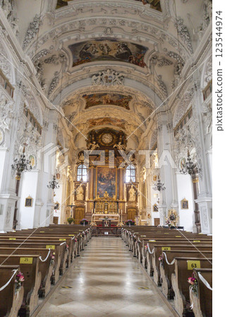 Monastery Benediktbeuren, Bavaria, Germany 123544974