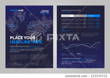 Brochure Layout design 123545532