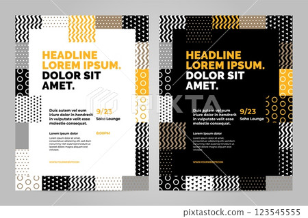 Brochure Layout template design 123545555