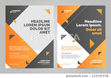 Layout template design 123545556