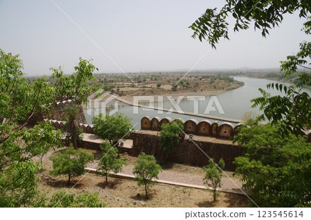 印度拉賈斯坦邦的山堡加格隆堡 印度拉賈斯坦邦的山堡加格隆堡 123545614