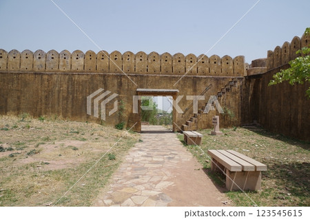 印度拉賈斯坦邦的山堡加格隆堡 123545615