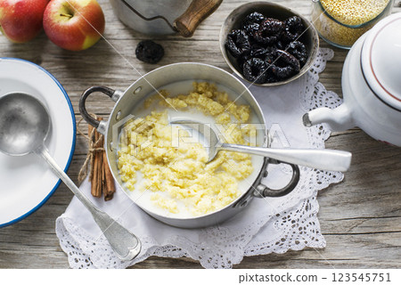 Millet Porridge Millet Porridge 123545751