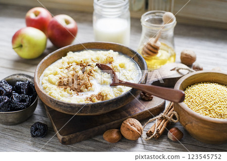 Millet Porridge Millet Porridge 123545752