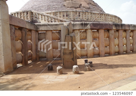 India: World Heritage Site: Buddhist Monuments of Sanchi 123546097