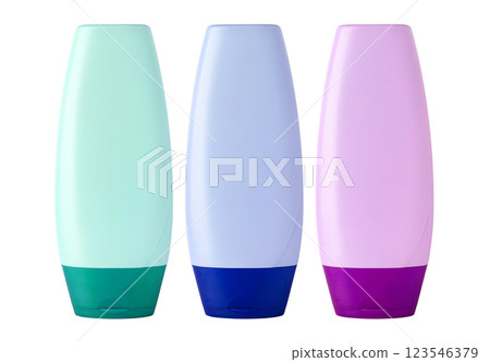 bottle with red cap for cosmetic products bottle with red cap for cosmetic products 123546379