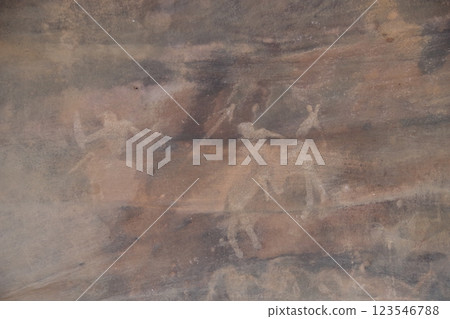 印度:世界遺產比莫貝特卡岩洞遺址 印度:世界遺產比莫貝特卡岩洞遺址 123546788