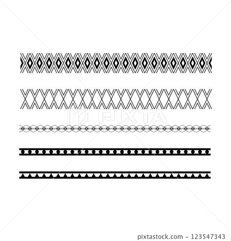 Border frame icon, divider horizontal line vector shape icon for decorative vintage doodle element for design in vector illustration 123547343