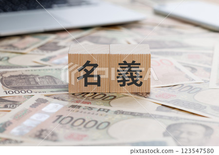 A block with the word "name" written on it 123547580