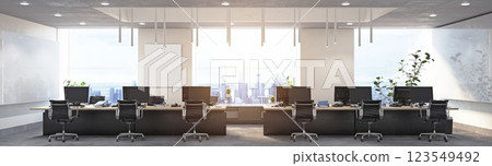 modern office interior, 123549492