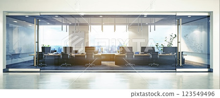 modern office interior, 123549496