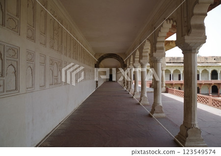 印度 世界遺產 阿格拉堡 123549574