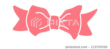 Classic festive bowknot decor element Classic festive bowknot decor element 123550500