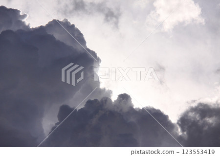 巴西聖保羅夏季雨雲 巴西聖保羅夏季雨雲 123553419