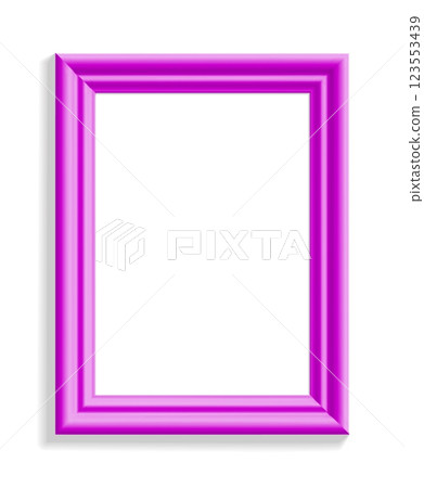 Pink picture frame isolated on white background Pink picture frame isolated on white background 123553439