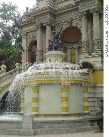 Fuente Neptuno in the city of Santiago Chile 123554655