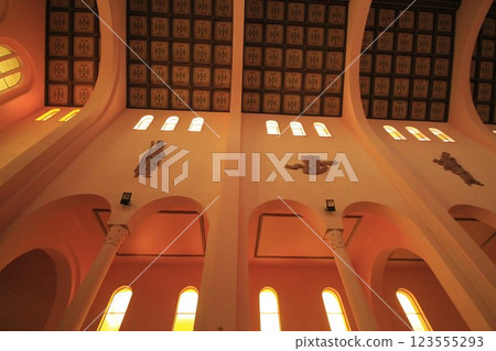 Cathedral in Talca Cathedral in Talca 123555293