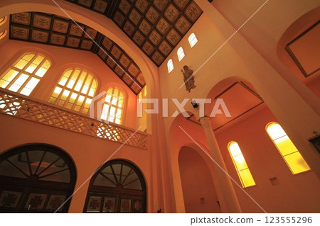 Cathedral in Talca Cathedral in Talca 123555296