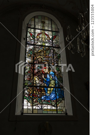 Church St. Michael, Kochel am See, Bavaria, Germany 123555804