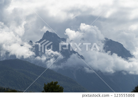 Wallgau in, Bavaria, Germany Wallgau in, Bavaria, Germany 123555808