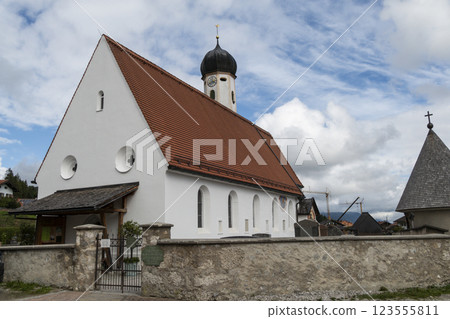 Church St. Jakob in Wallgau, Bavaria, Germany 123555811