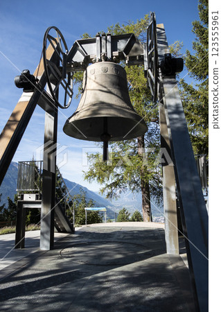 Peace Bell, Friedensglocke, in Mosern, Tyrol, Austria 123555961