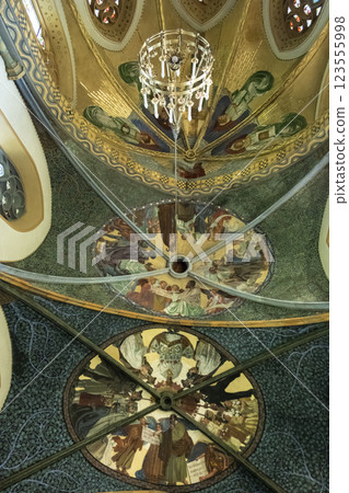 Pilgrimage church Maria Locherboden in Motz, Tyrol, Austria 123555998