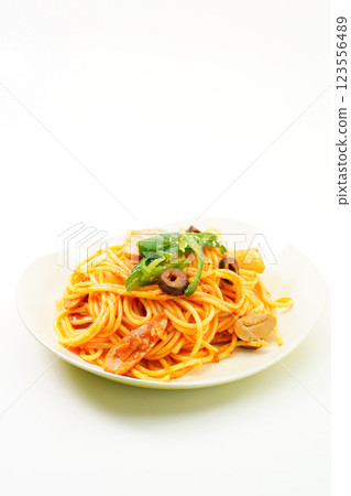 Napolitan spaghetti 123556489