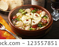 Camembert cheese ajillo 123557851