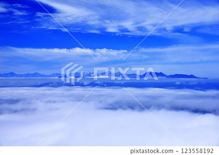 志賀高原雲海 123558192