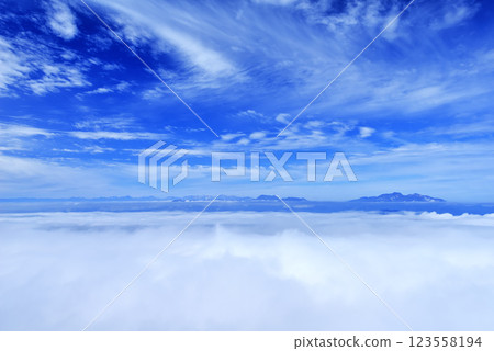 志賀高原雲海 志賀高原雲海 123558194