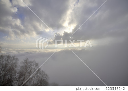 Shiga Highlands Sea of Clouds Shiga Highlands Sea of Clouds 123558242