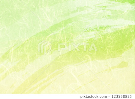 Paint on Japanese paper 123558855