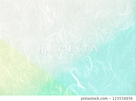 Paint on Japanese paper 123558856