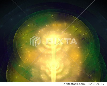 Imaginatory fractal abstract background Image 123559117