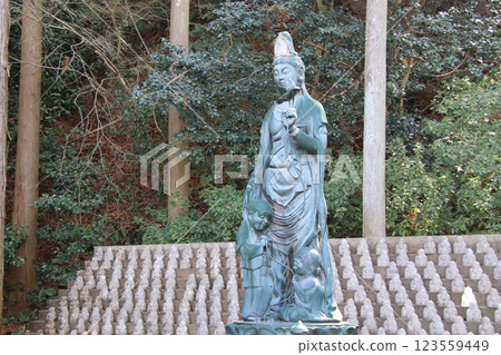 Lively Kannon of Chinkokuji Temple in Munakata City 123559449