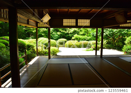 Shisendo, quietly located in Sakyo Ward, Kyoto City 123559461