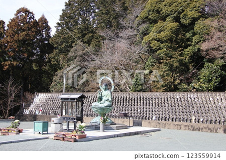Mizuko Jizo at Chinkokuji Temple in Munakata City 123559914