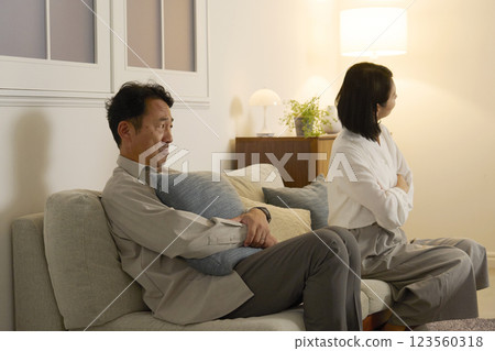 A couple of 18 years old having a marital dispute A couple of 18 years old having a marital dispute 123560318