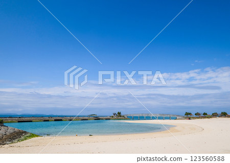 Bibi Beach in Itoman, Okinawa Bibi Beach in Itoman, Okinawa 123560588