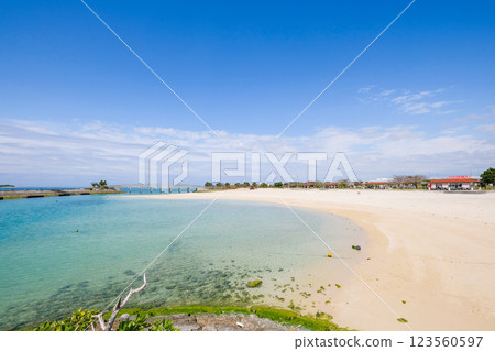 Bibi Beach in Itoman, Okinawa Bibi Beach in Itoman, Okinawa 123560597