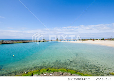 Bibi Beach in Itoman, Okinawa Bibi Beach in Itoman, Okinawa 123560598
