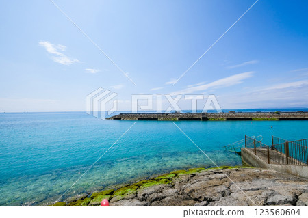 Bibi Beach in Itoman, Okinawa 123560604