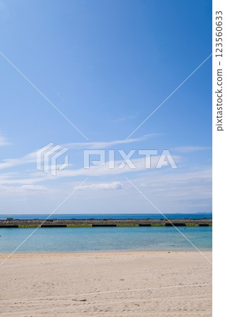 Bibi Beach in Itoman, Okinawa 123560633