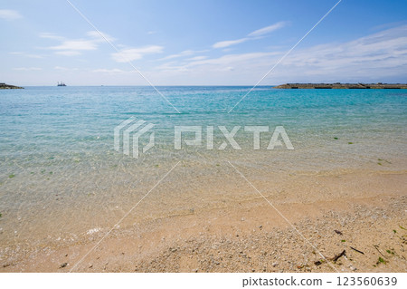Bibi Beach in Itoman, Okinawa 123560639