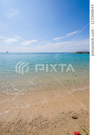 Bibi Beach in Itoman, Okinawa 123560643
